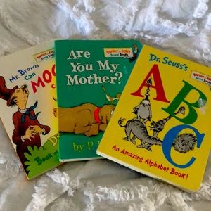 Three Dr. Seuss board books